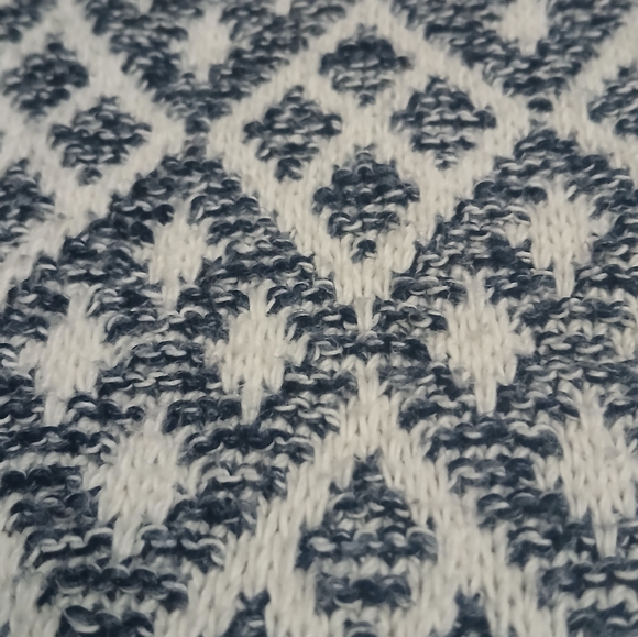 Men's Gray Patterned Sweater Grandpacore Knit Size XXL - Picture 2 of 4